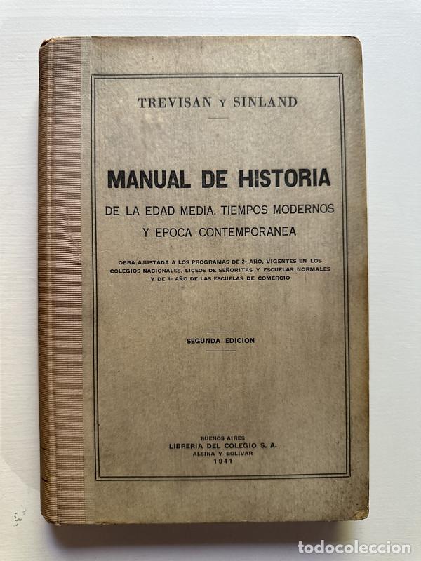 Libros: Manual de historia - Trevisan; Sinland - Foto 1