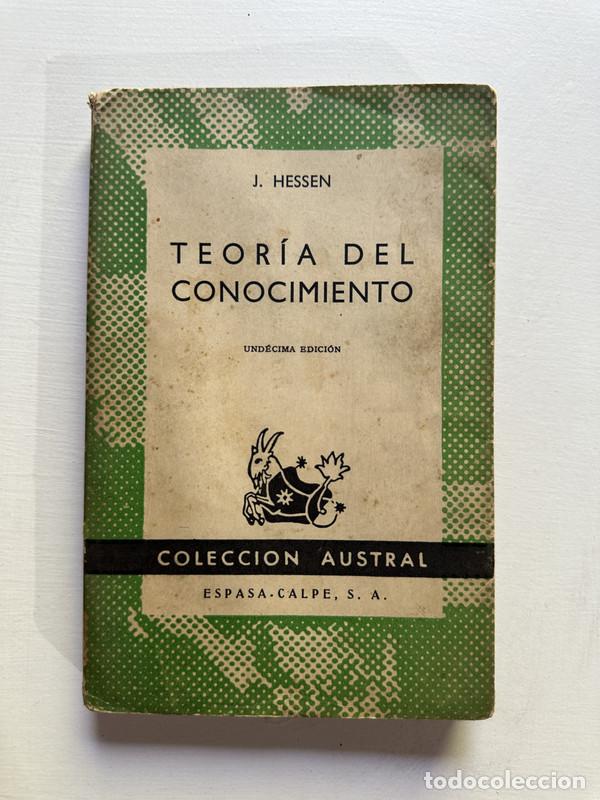 Libros: Teoria del conocimiento - Hessen Johannes - Foto 1