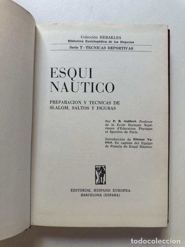 Libros: Esqui nautico - Guilbert P. R. - Foto 1