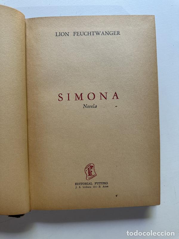 Libros: Simona - Feuchtwanger Lion - Foto 1