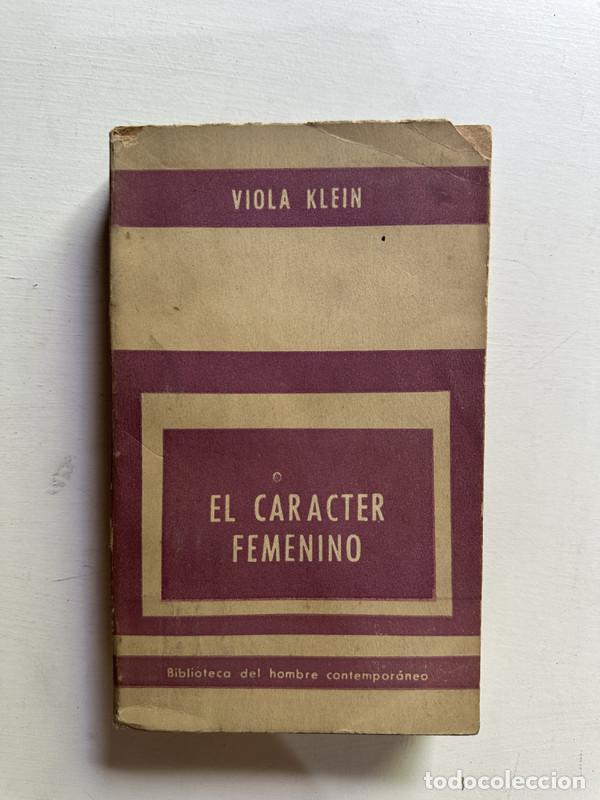 Libros: El caracter femenino - Klein Viola - Foto 1