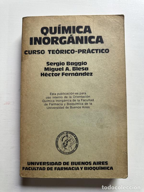 Libri di seconda mano: Quimica inorganica - Baggio Sergio / Blesa Miguel A. / Fernandez Hector