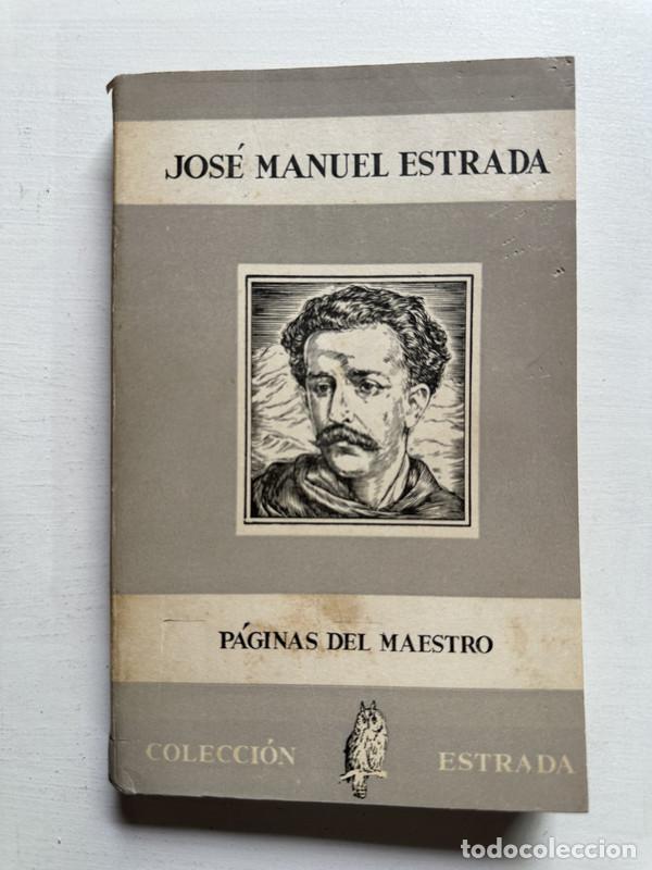 Libros: Paginas del maestro - Estrada Jose Manuel - Foto 1