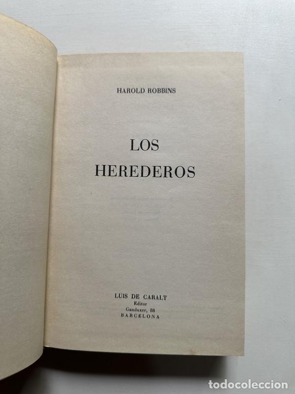 Libros: Los herederos - Robbins Harold - Foto 1