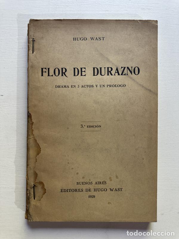 Libros: Flor de durazno - Wast Hugo - Foto 1