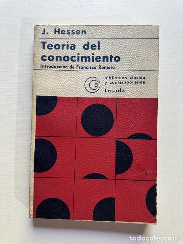 Libros: Teoria del conocimiento - Hessen Johannes - Foto 1
