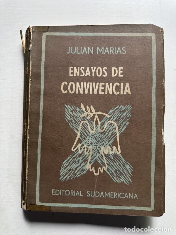 Libros: Ensayos de convivencia - Marias Julian - Foto 1