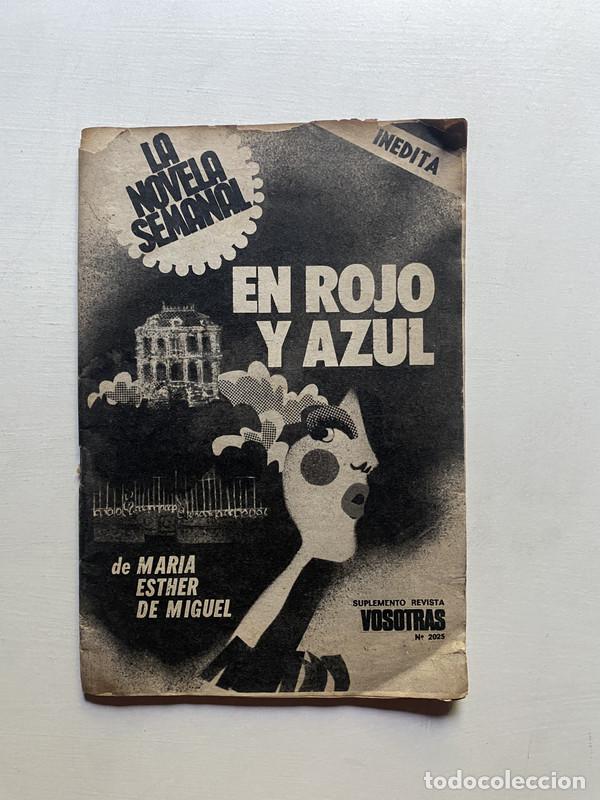 Libros: En rojo y azul - De Miguel, Mar&iacute;a Esther - Foto 1