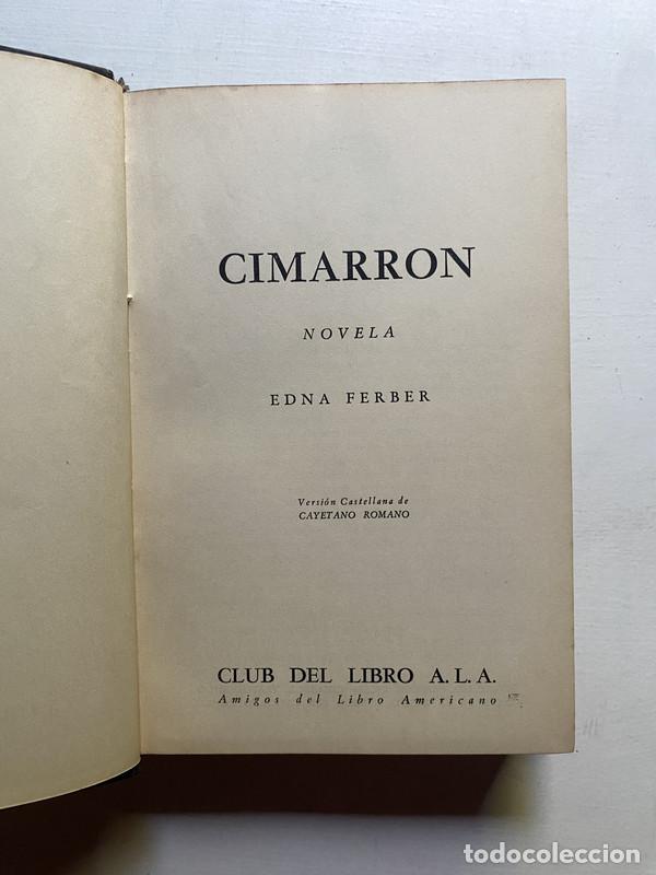 Libros: Cimarr&oacute;n - Ferber, Edna - Foto 1