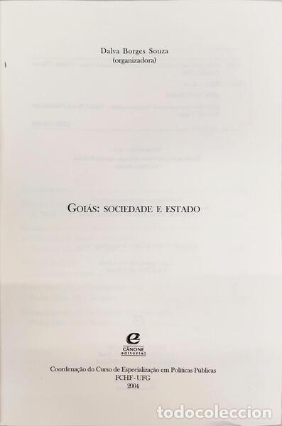 Libros: SOUZA. (Dalva Borges) - GAI&Aacute;S: SOCIEDADE E ESTADO. - Foto 2