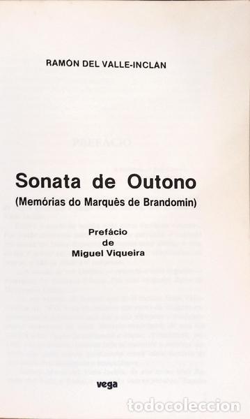 Libros: VALLE-INCL&Aacute;N. (Ram&oacute;n del) - SONATA DE OUTONO. - Foto 2