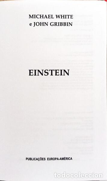 Libros: WHITE. (Michael) e John Gribbin. - EINSTEIN. - Foto 2