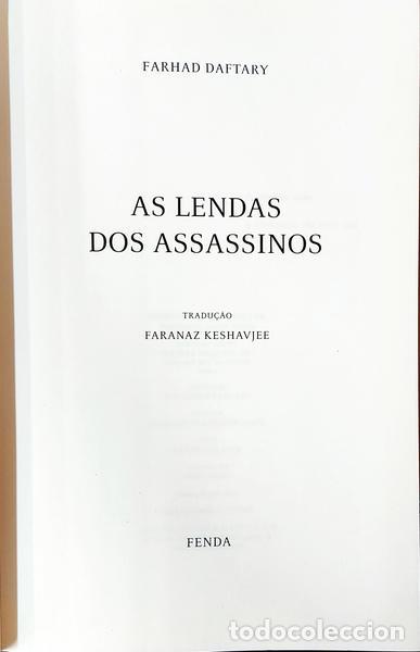 Libros: DAFTARY. (Farhad) - AS LENDAS DOS ASSASSINOS. - Foto 2