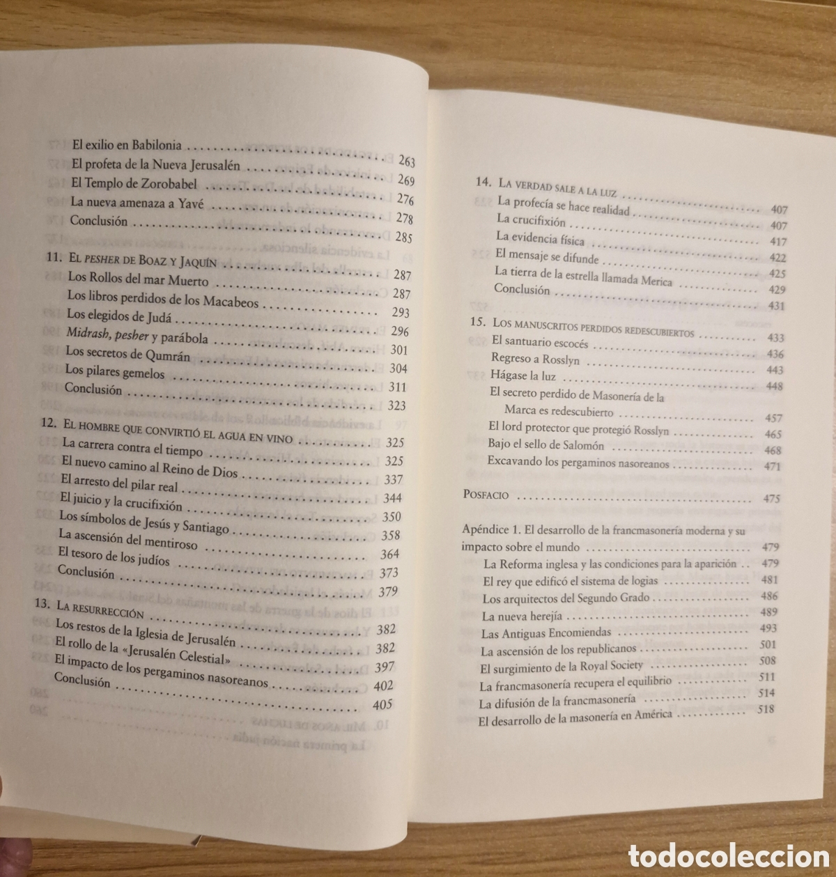 Libros: LA CLAVE MAS&Oacute;NICA - Christopher Knight/ Robert Lomas - Foto 7