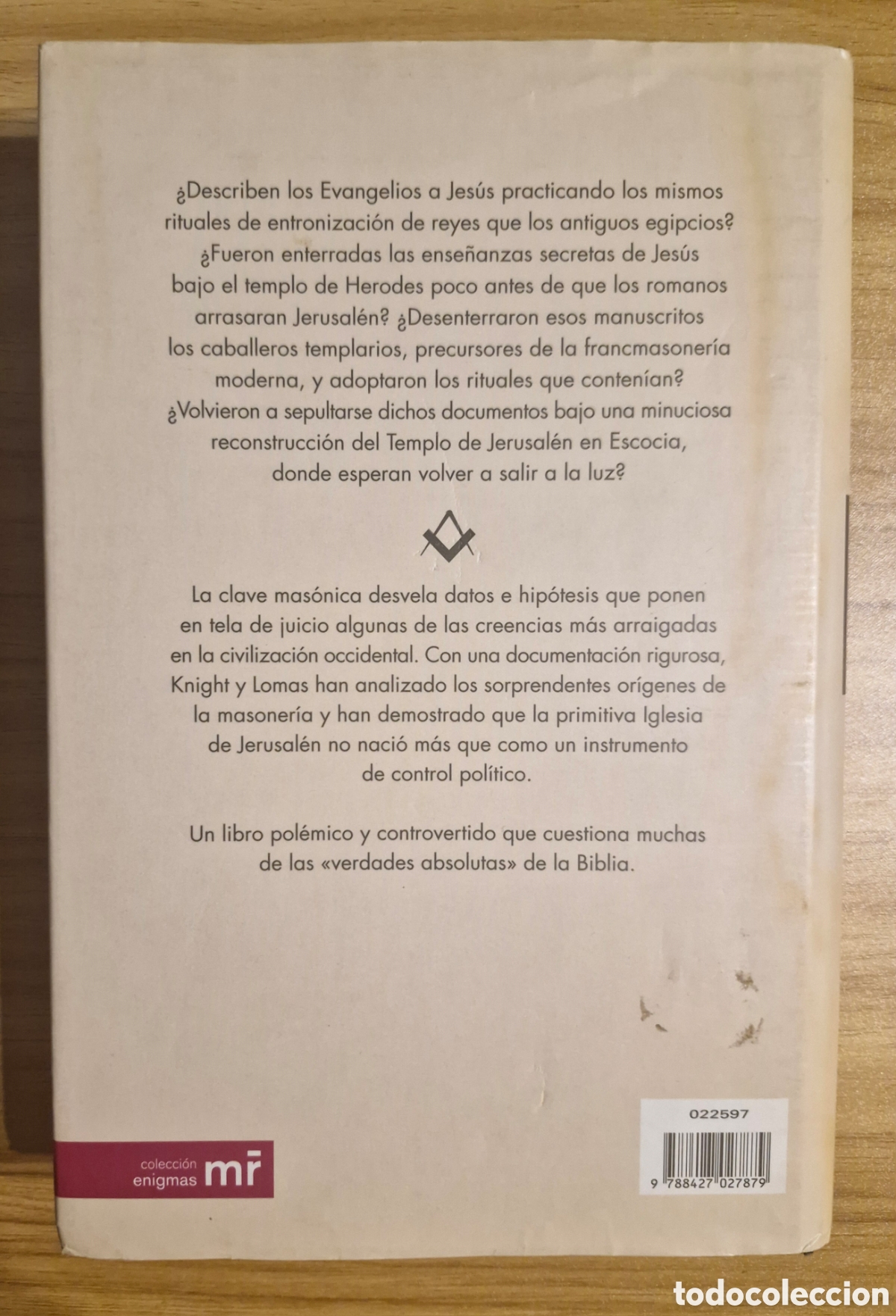 Libros: LA CLAVE MAS&Oacute;NICA - Christopher Knight/ Robert Lomas - Foto 9