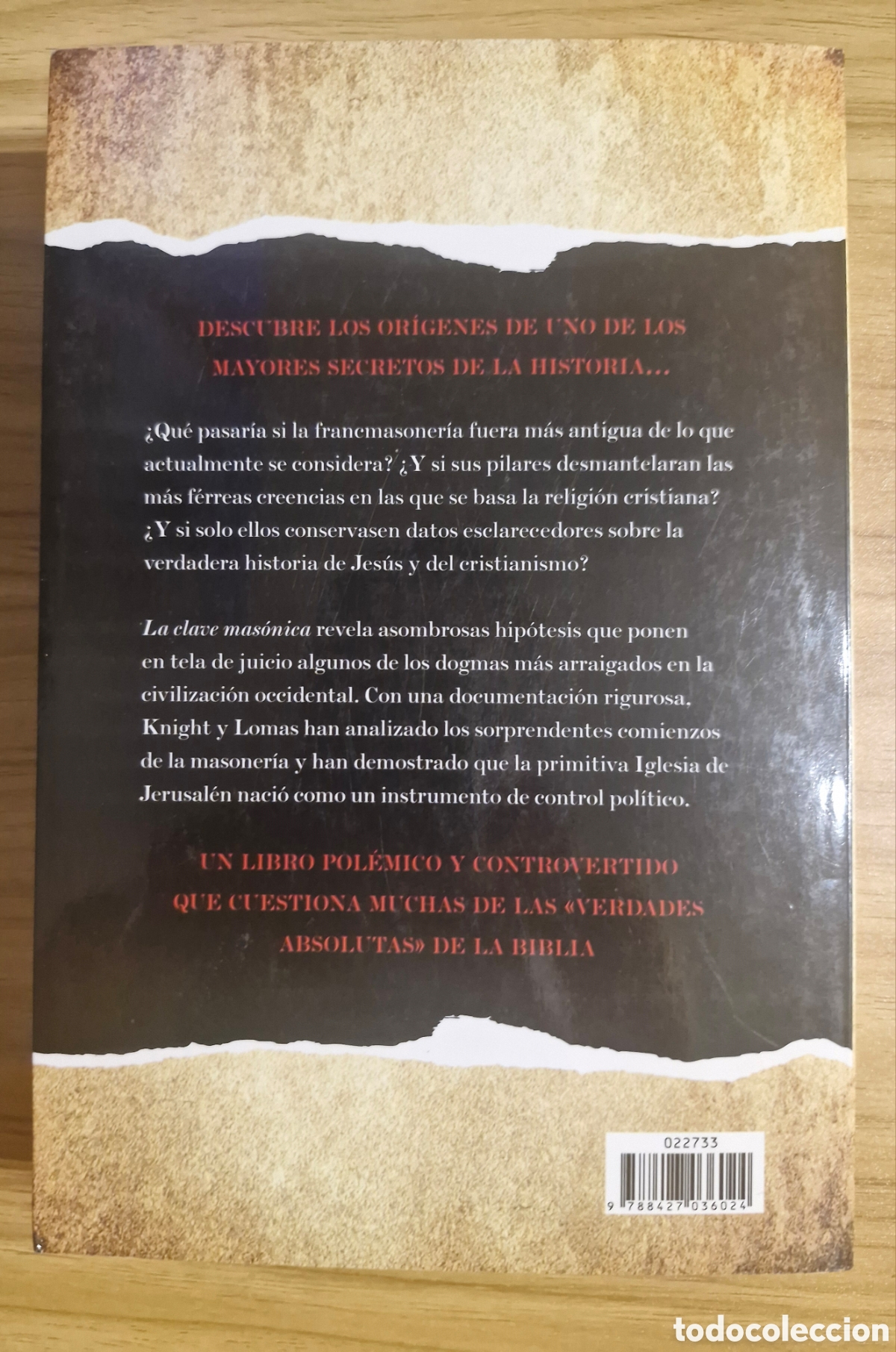 Libros: LA CLAVE MAS&Oacute;NICA - Christopher Knight/ Robert Lomas - Foto 7