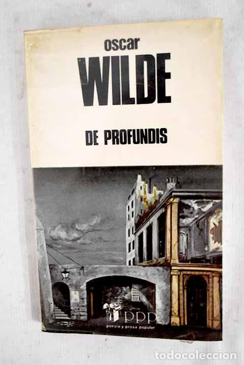 Libros: De profundis: Wilde, Oscar.- Wilde, Oscar - Foto 1