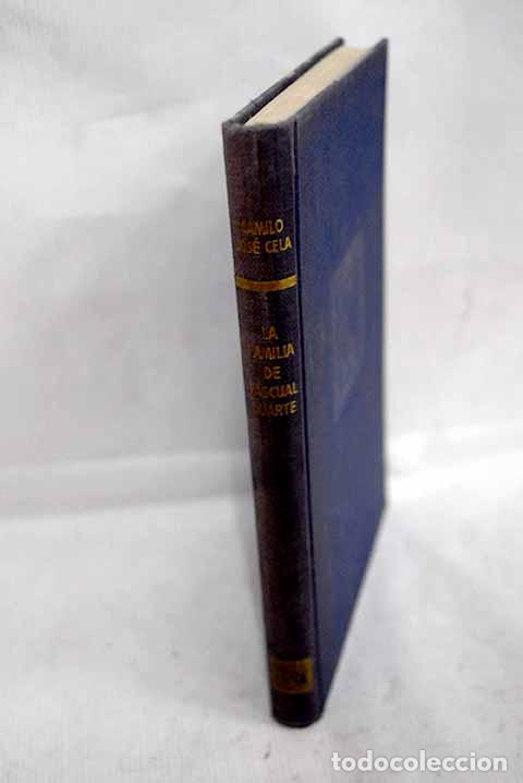 Libros: La familia de Pascual Duarte.- Cela, Camilo Jos&eacute;