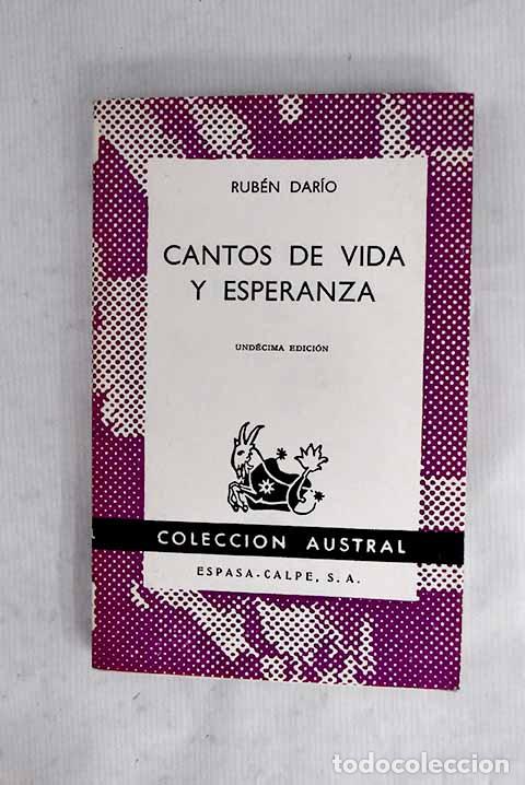 Libros: Cantos de vida y esperanza.- Dar&iacute;o, Rub&eacute;n - Foto 1