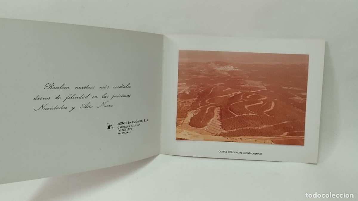 Libri di seconda mano: ANTIGUA FOTOGRAF&Iacute;A: CIUDAD RESIDENCIAL MONTALMENARA. Felicitaci&oacute;n navide&ntilde;a dela empresa Monte L... -