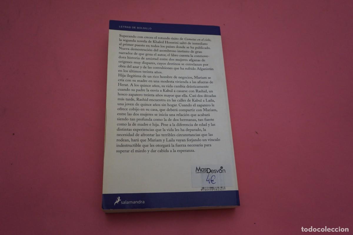 Libros: 2C/ MIL SOLES ESPLENDIDOS - KHALED HOSSEINI / EDITORIAL SALAMANDRA - Foto 5