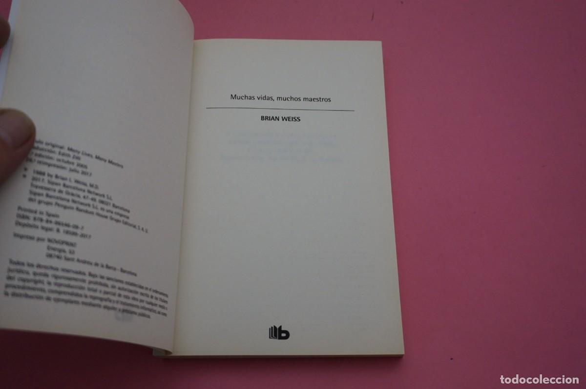 Libros: 5A/ MUCHAS VIDAS, MUCHOS MAESTROS - BRIAN WEISS / B DE BOLSILLO - Foto 2
