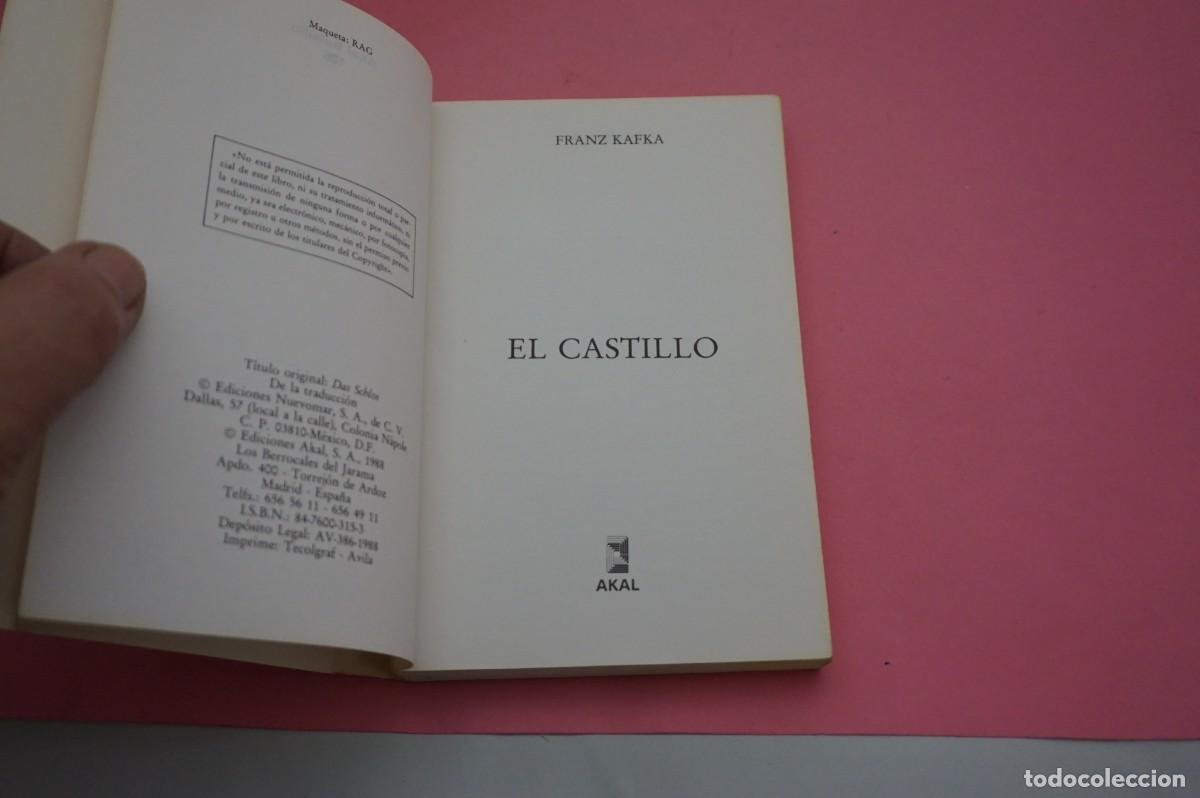 Libros: 5A/ EL CASTILLO - KAFKA / AKAL BOLSILLO - Foto 2