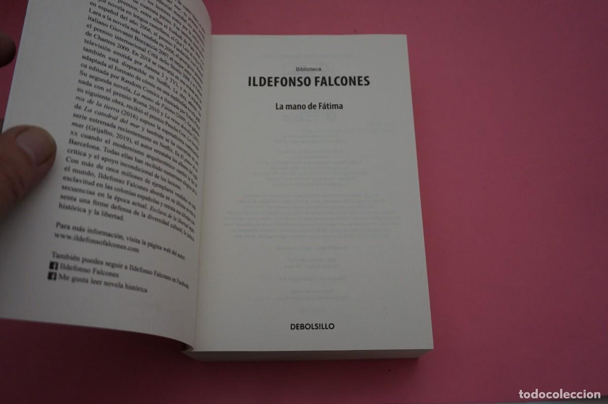 Libros: 5A/ LA MANO DE FATIMA - ILDEFONSO FALCONES / DEBOLSILLO - Foto 2
