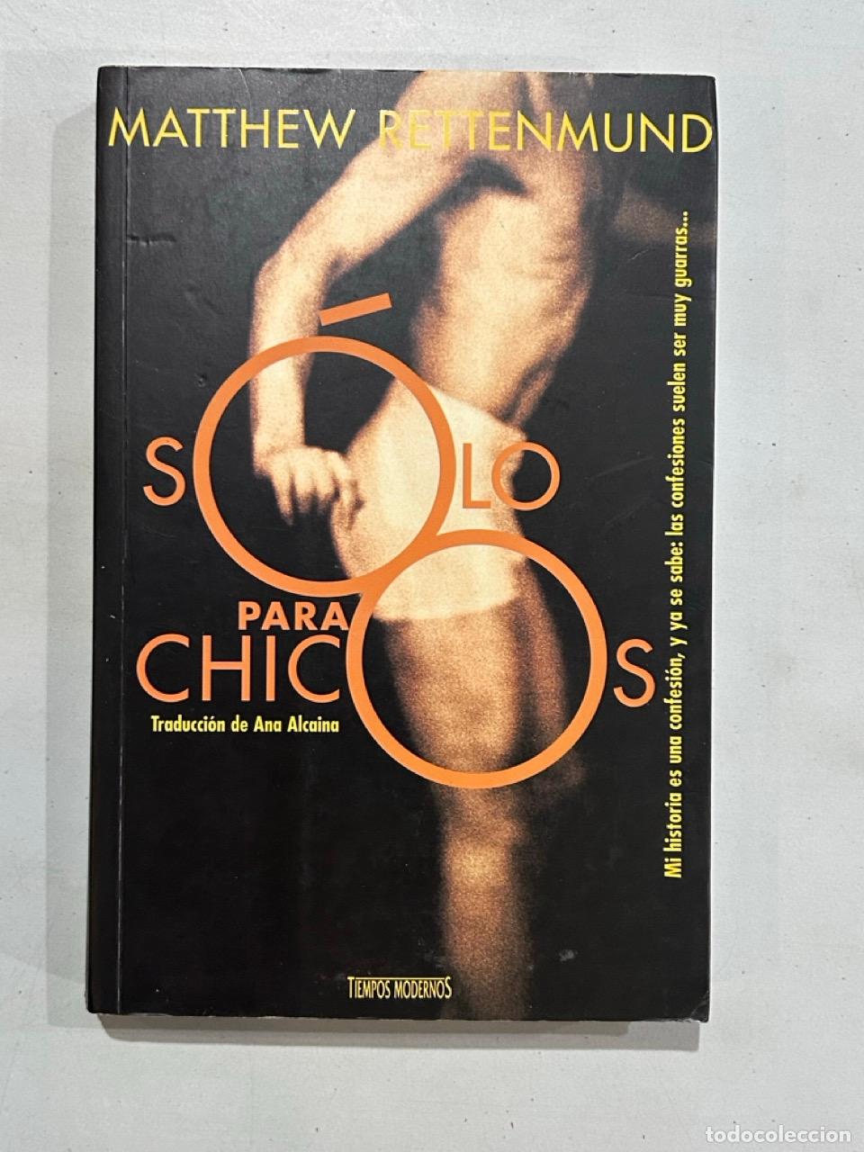 Libros: Matthew Rettenmund - S&oacute;lo para chicos - Foto 1