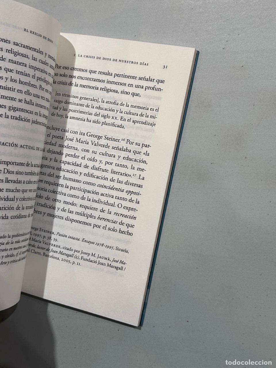 Libros: Llu&iacute;s Duch - El exilio de Dios - Foto 2