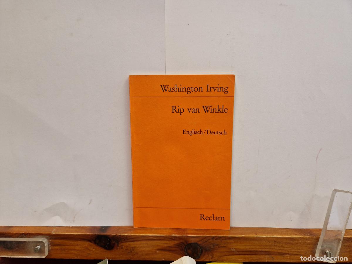 Libros: WASHINGTON IRVING. RIP VAN WINKLE. ENGLISCH- DEUTSCH. - Foto 1