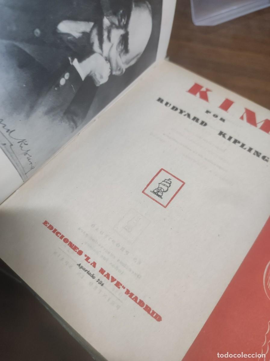 Libros: Kim Rudyard Kipling Ediciones La Nave - Foto 3