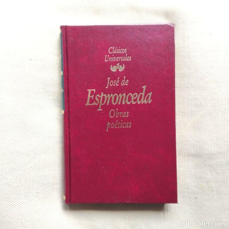 Libros: Obras po&eacute;ticas - Jos&eacute; de Espronceda - Foto 1