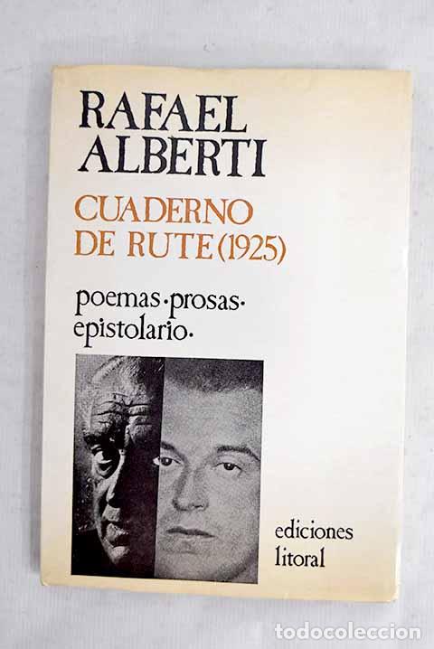 Libros: Cuaderno de rute: Alberti, Rafael.- Alberti, Rafael - Foto 1