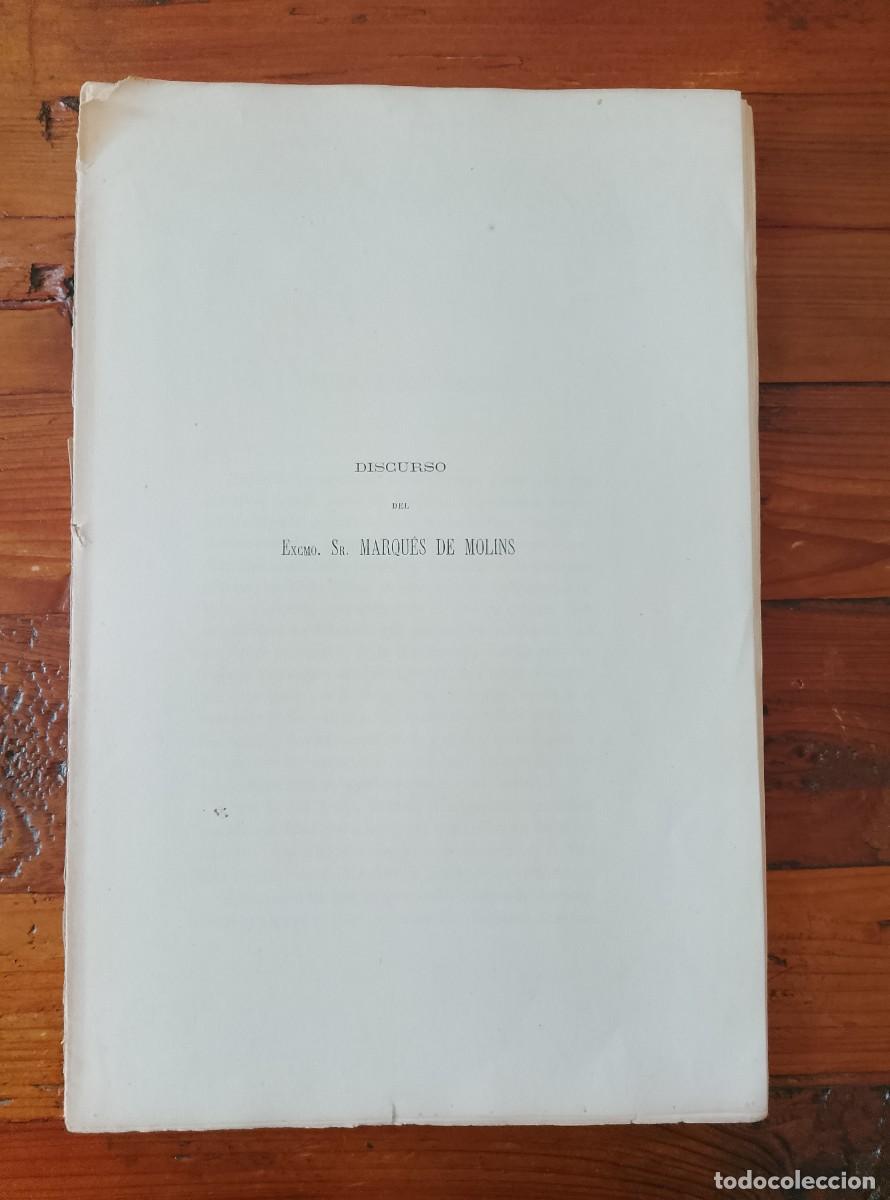 Libros: Marqu&eacute;s de Molins (Mariano de las Mercedes)Roca de Togores y Carrasco) - PIQUER Y SUS AMIGOS
