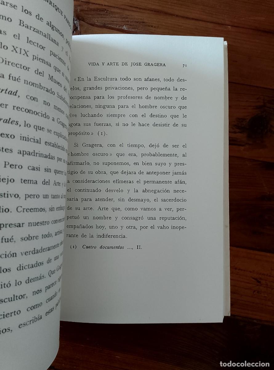 Libros: Pardo Canal&iacute;s, Enrique - VIDA Y ARTE DE JOS&Eacute; GRAGERA - Foto 6