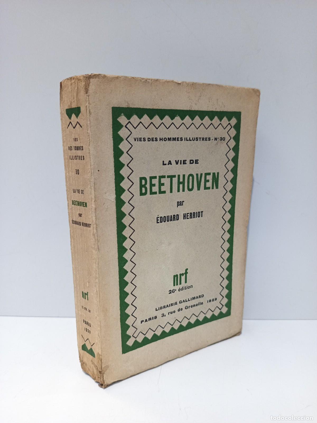 Libros: HERRIOT, Edouard - La vie de Beethoven - Foto 1