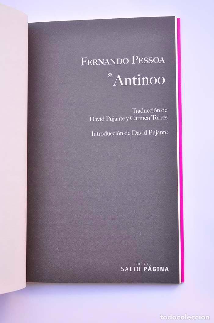 Libros: Antinoo - PESSOA, Fernando - Foto 2