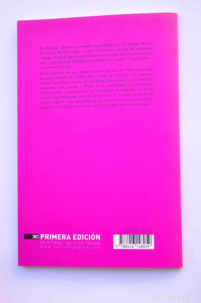 Libros: Antinoo - PESSOA, Fernando - Foto 4