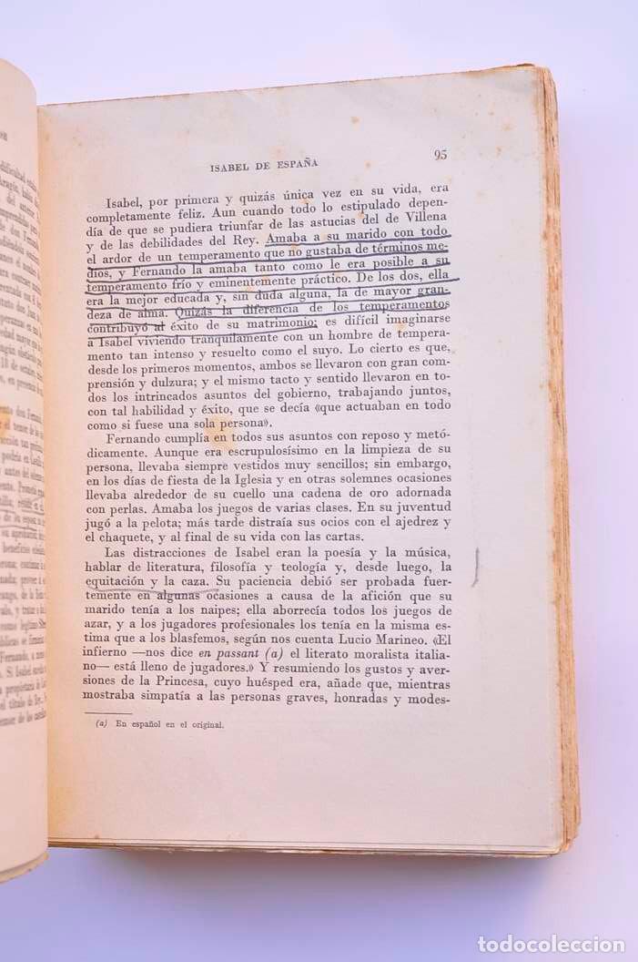 Libros: Isabel de Espa&ntilde;a - WALSH, William Thomas - Foto 3