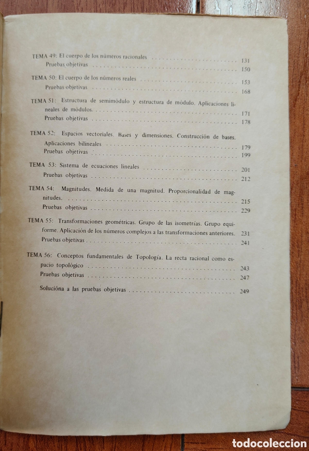 Libros: Oposiciones al Cuerpo de Profesores de E. G. B. - Matem&aacute;ticas - VV. AA. - Foto 5
