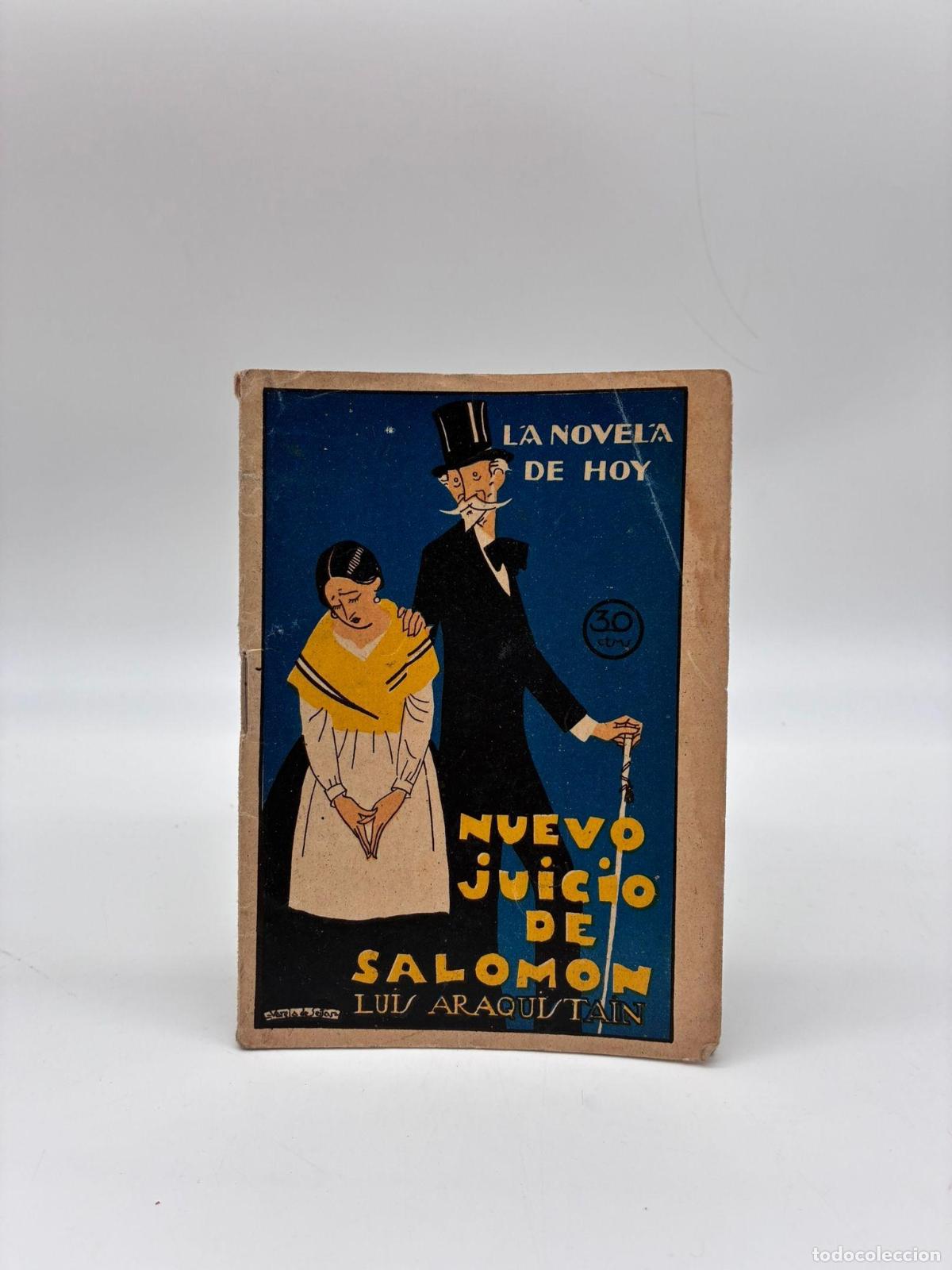 Libros: ARAQUIST&Aacute;IN, Luis. - Nuevo juicio de Salom&oacute;n. - Foto 1