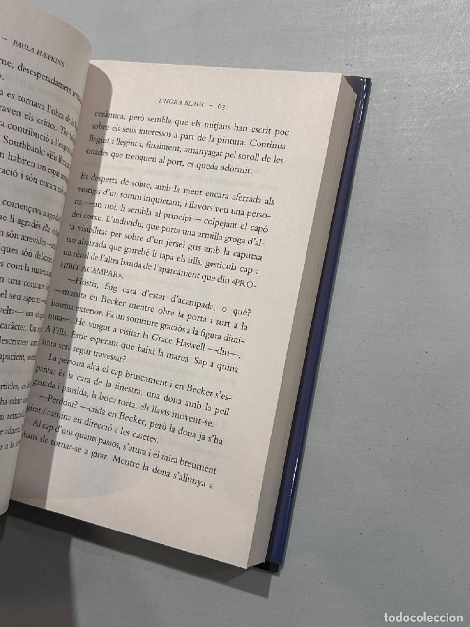 Libros: Paula Hawkins - Lhora blava - Foto 2