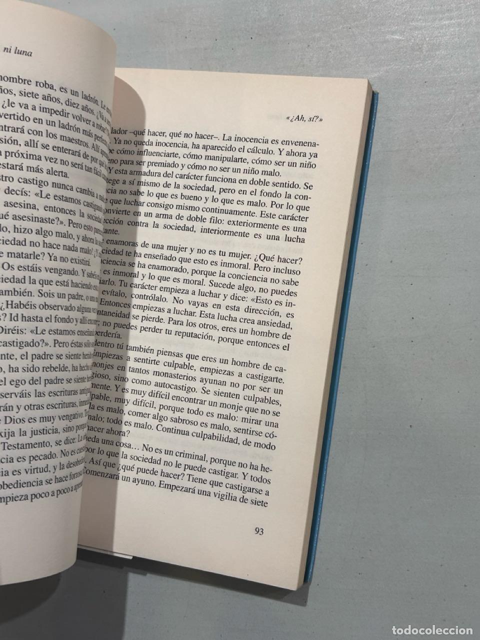Libros: Osho - Ni agua, ni luna - Foto 2