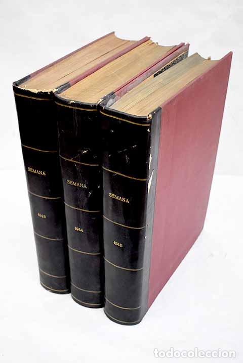 Libros: Revista Semana : a&ntilde;os 1943-1945 - Foto 1