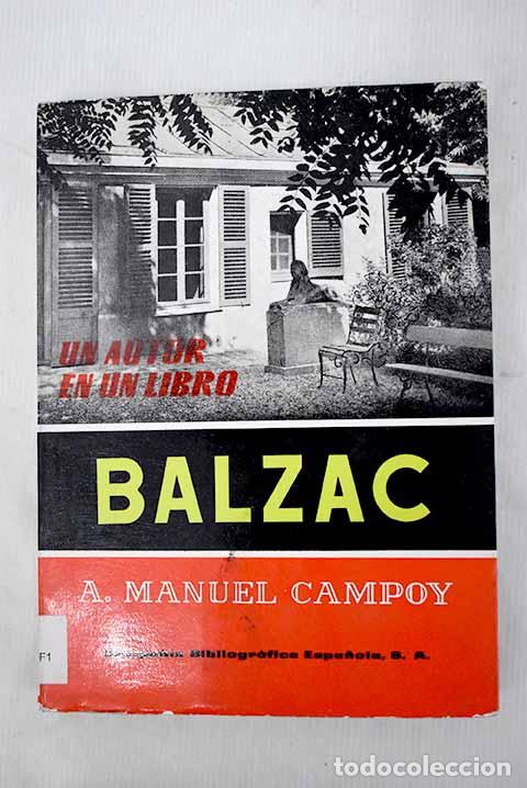 Libros: Balzac, estudio y antolog&iacute;a.- Balzac, Honor&eacute; de - Foto 1