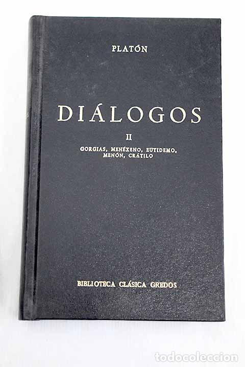 Libros: Di&aacute;logos, tomo II: Plat&oacute;n.- Plat&oacute;n - Foto 1