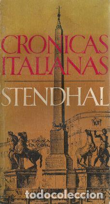 Libros: CRONICAS ITALIANAS - STENDHAL - Foto 1