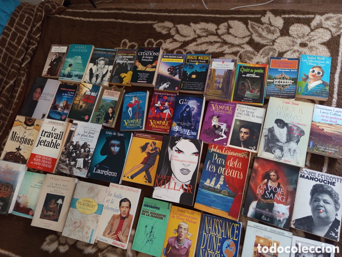 Libros: Lote de 41 libros en franc&eacute;s - Foto 2