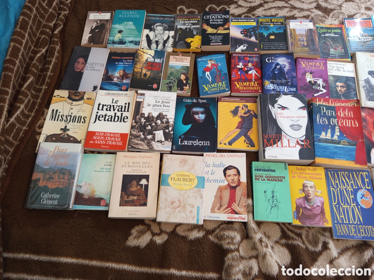 Libros: Lote de 41 libros en franc&eacute;s - Foto 4